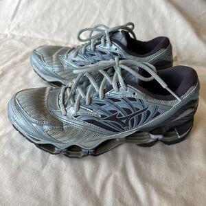 Mizuno Wave Prophecy 8 Womens Size‎ 10 Shoes Light Blue Running Walking Athletic